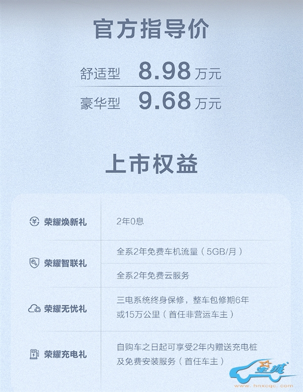 全系标配热泵空调跑更远 比亚迪e2荣耀版上市：8.98万起