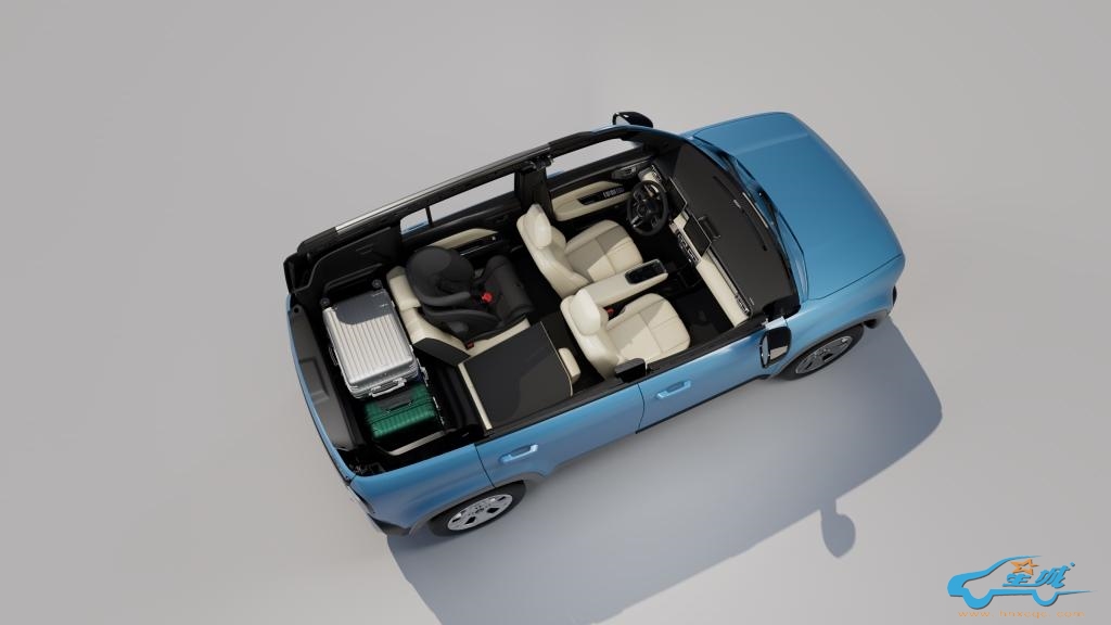 “五门方盒子”宝骏悦也Plus内饰官图首发!67%得房率打造精装大两房座舱