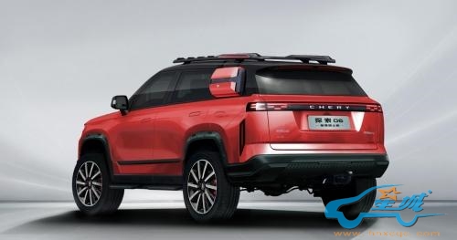 奇瑞首个官改产品——探索06 秘境骑士版即将亮相北京车展,“方盒子”造型很亮眼